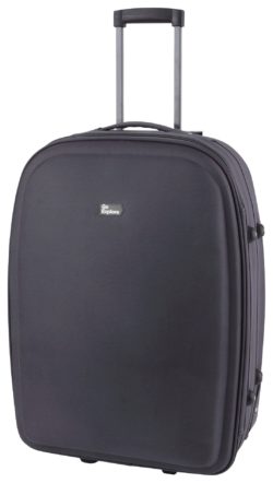 Go Explore - Medium 2 Wheel Soft Case - Grey